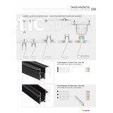 AZZARDO 4649 | AZ-Track-Magnetic Azzardo prvok systému - sprievodná koľajnica - zapustené 1,5m x 52mm - doplnok magnet biela