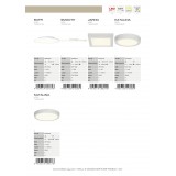 BRILLIANT G94256/05 | Jarno Brilliant stropné svietidlo 1x LED 1510lm 3000K biela