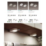EGLO 94515 | Lavaio Eglo osvetlenie pultu svietidlo prepínač vybavené vedením a zástrčkou 2x LED 560lm 3000K biela