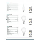 EGLO 110045 | E14 4W -> 40W Eglo sviečka - dekor FC35 LED svetelný zdroj filament, milky 470lm 2700K 360° CRI>80