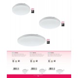 EGLO 97873 | Frania Eglo stropné svietidlo kruhový 1x LED 3900lm 3000K biela