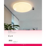 EGLO 98446 | Frania Eglo stropné svietidlo kruhový 1x LED 5700lm 3000K biela