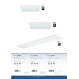 EGLO 900939 | Rabassa Eglo sadrokartónový strop LED panel obdĺžnik 1x LED 4900lm 4000K biela, opál