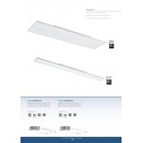 EGLO 900708 | Turcona-B Eglo stropné LED panel - backlight obdĺžnik 1x LED 1000lm 3000K biela, opál