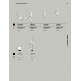 FANEUROPE I-ENOIRE-AP2 | Enoire Faneurope stenové svietidlo Luce Ambiente Design 2x E14 matná čierna, opál