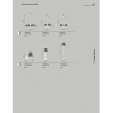 FANEUROPE I-FAVOLA/AP1 | Favola Faneurope rameno stenové svietidlo Luce Ambiente Design 1x E14 biela, sivé