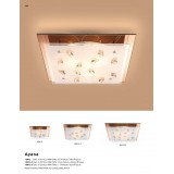 GLOBO 40412-3 | Ayana Globo stropné svietidlo 3x E27 chróm, biela, jantárové