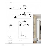 ITALUX MDE610/4+2 | Davis-IT Italux stropné svietidlo 6x E27 čierna, antická meď