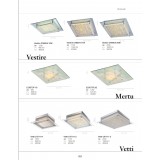 ITALUX C47111-3 | Vetti Italux stropné svietidlo 1x LED 1600lm 3000K biela, priesvitné, chróm