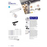 KANLUX 33132 | Tear Kanlux prvok systému svietidlo otočné prvky 1x LED 1800lm 4000K biela