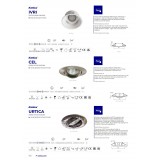 KANLUX 26736 | Ivri Kanlux zabudovateľné svietidlo kruhový sklápacie, bez objímky Ø92mm 1x MR16 / GU5.3 / GU10 biela
