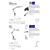 KANLUX 27601 | Heron Kanlux zverákové svietidlo prepínač otočné prvky 1x LED 400lm 4000K biela