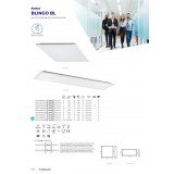 KANLUX 33183 | Blingo Kanlux sadrokartónový strop, stropné, visiace BACKLITE LED panel štvorec 1x LED 5400lm 4000K biela