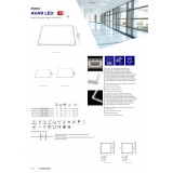 KANLUX 26771 | Avar Kanlux sadrokartónový strop LED rám svietidlo štvorec 1x LED 3400lm 6000K biela