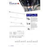KANLUX 27118 | Linear-TP-Slim Kanlux stenové, stropné svietidlo 1x LED 5500lm 4000K IP65 IK08 biela