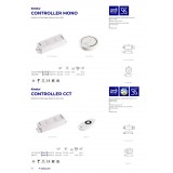 KANLUX 22145 | Kanlux diaľkový ovládač CCT LED DIM RF regulovateľná intenzita svetla, nastaviteľná farebná teplota biela