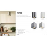 LUCIDE 22952/01/31 | TubeL Lucide spot svietidlo otáčateľný svetelný zdroj 1x GU10 biela