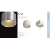 LUCIDE 17995/01/31 | Lily Lucide stropné svietidlo 1x G9 IP54 biela, opál