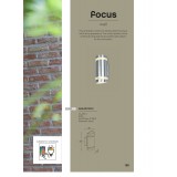 LUTEC 5604021001 | Focus-LUT Lutec stenové svietidlo oblúkový 2x GU10 IP44 zušľachtená oceľ, nehrdzavejúca oceľ, priesvitné