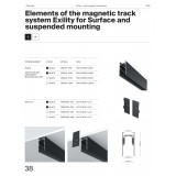 MAYTONI TRX034-411W | Exility-Magnetic-Track Maytoni prvok systému - sprievodná koľajnica doplnok - 1m biela