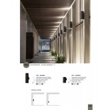 NOVA LUCE 9010008 | Alp Nova Luce rameno stenové svietidlo 1x LED 565lm 3000K IP67 matná čierna