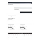 NOWODVORSKI 7597 | Straight Nowodvorski stropné svietidlo určené pre T8 LED zdroje 1x G13 / T8 1700lm 3000K čierna, opál