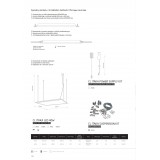 NOWODVORSKI 8314 | Itaka-NW Nowodvorski prvok systému - záves doplnok strieborný