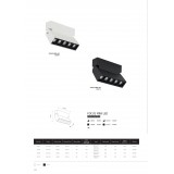 NOWODVORSKI 10068 | Focus_Mini Nowodvorski stenové, stropné svietidlo otočné prvky 1x LED 600lm 3000K čierna