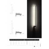 NOWODVORSKI 10855 | Arm Nowodvorski rameno stenové svietidlo 1x LED 390lm 4000K čierna