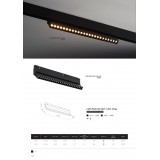 NOWODVORSKI 10151 | LVM-Magnetic Nowodvorski prvok systému 48V svietidlo magnet, otočné prvky 1x LED 1300lm 3000K čierna