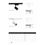 NOWODVORSKI 9002 | Profile Nowodvorski prvok systému spot svietidlo otočné prvky 1x LED 1100lm 4000K biela