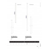 NOWODVORSKI 8118 | Ice-Tube-NW Nowodvorski osvetleni zrkadla svietidlo 1x LED 1200lm 4000K IP44 chróm, opál