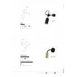 NOWODVORSKI 9068 | Eye-Black Nowodvorski rameno stenové svietidlo prepínač flexibilné 1x GU10 čierna