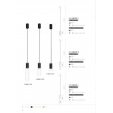 NOWODVORSKI 7867 | Cylinder-NW Nowodvorski visiace svietidlo tyč 1x GU10 mosadz, mosadz, priesvitné