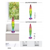 RABALUX 7011 | Lollipop-Rainbow Rabalux dekor láva-lampa prepínač na vedení 1x E14-G45 viacferebné