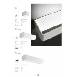 REDO 01-1342 | Duel Redo rameno stenové svietidlo 1x LED 427lm 3000K matný biely