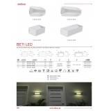 STRUHM 03100 | Beti Struhm stenové svietidlo - LEDMASTER 2299 - LED biela