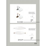 VIOKEF 351300 | Niobe Viokef rameno stenové svietidlo 1x E14 matný biely, chróm