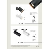 VIOKEF 4185701 | Reeds Viokef zabudovateľné svietidlo otočné prvky Ø62mm 1x GU10 čierna