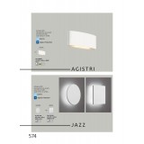 VIOKEF 4211200 | Jazz-VI Viokef stenové svietidlo 1x LED 565lm 3000K IP54 biela