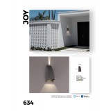 VIOKEF 4211100 | Jazz-VI Viokef stenové svietidlo 1x LED 565lm 3000K IP54 biela