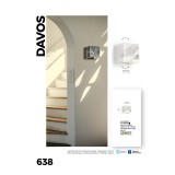 VIOKEF 4143700 | Paros Viokef rameno stenové svietidlo otočné prvky 1x GU10 IP55 biela