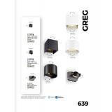 VIOKEF 4188801 | Greg-VI Viokef stenové svietidlo otočné prvky 1x LED 420lm 3000K čierna