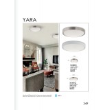 VIOKEF 4199600 | Yara Viokef stropné svietidlo 1x LED 1530lm 3000K biela